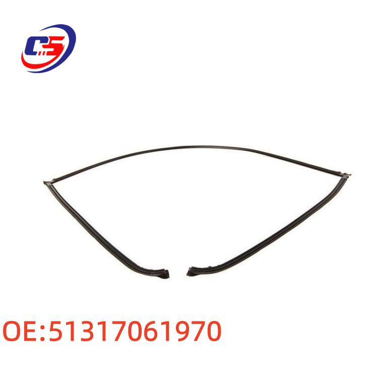 BMW E60 Rear Windshield Rubber Seal - Part 51317061970