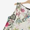 ZANZEA Women Casual Floral Print Summer O-neck Sleeveless Dress