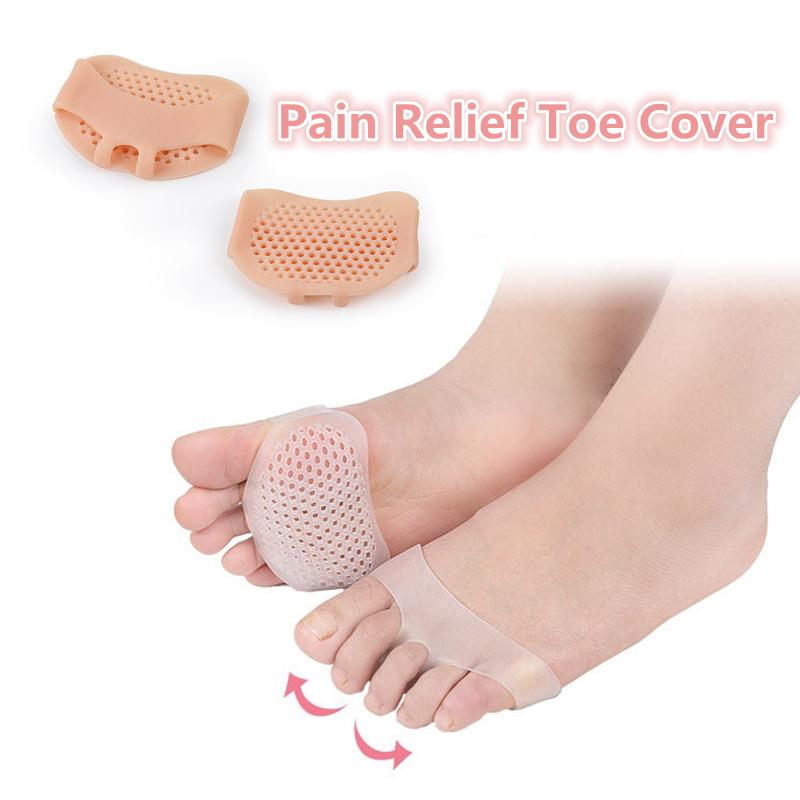 2PCS Silicone Gel Insoles Toe Separator Thumb Valgus Orthopaedic Foot Protector Bunion