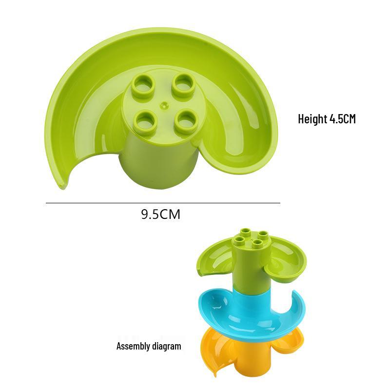 Игровой набор «Лецяо Тяньгун: Жираф и крокодил, горка и пианино»