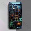 Креативный чехол для телефона с печатной платой для Samsung S9, S10, S20, S10, S21, S25, S24, S23, Ultra, FE, Plus, Lite, Мягкий силиконовый черный чехол
