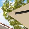 Ersatzdach für Pavillon 3 x 3 m wasserabweisend Pavillondach UPF30/Ersatzbezug Oxford-Stoff, 370 g/m², Beige