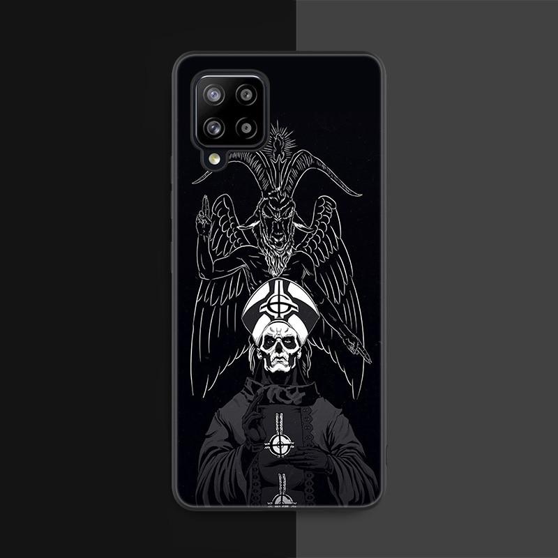 Пентаграмма 666 демонический сатанинский чехол для Samsung Galaxy A12 A02S A22 A32 A52 A72 A71 A51 A41 A31 A21 A11 A50 A70 A10S A20S чехол