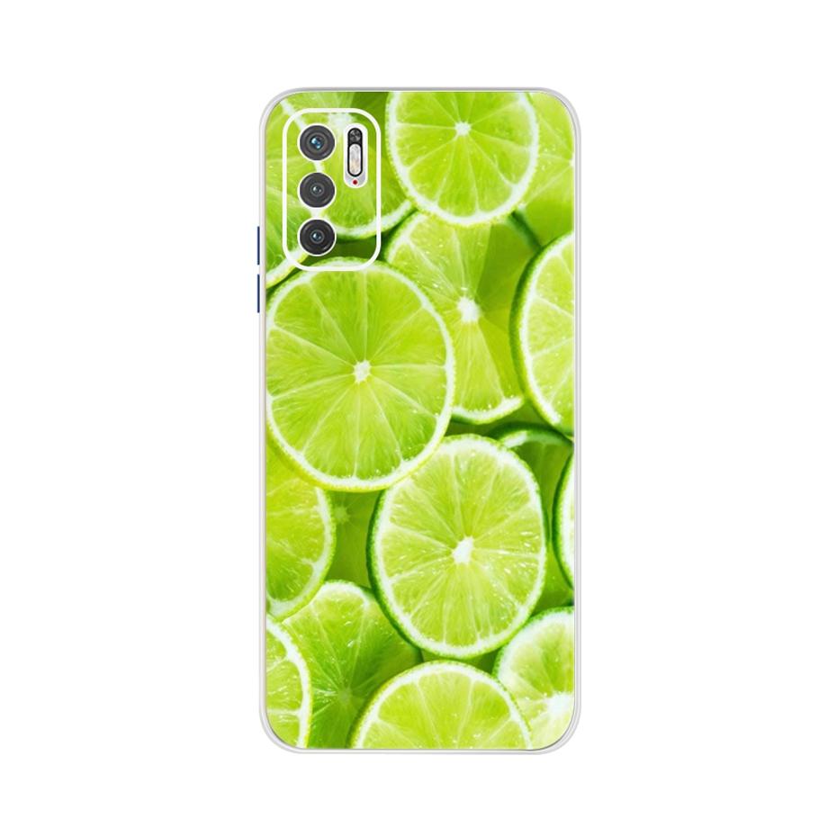 Чехол Для Xiaomi Redmi Note 10 5G Capa Цветы Мягкий Силикон Чехлы Для Redmi Note 10 Note10 10T Poco M3 Pro 4G 5G Прозрачный Fundas
