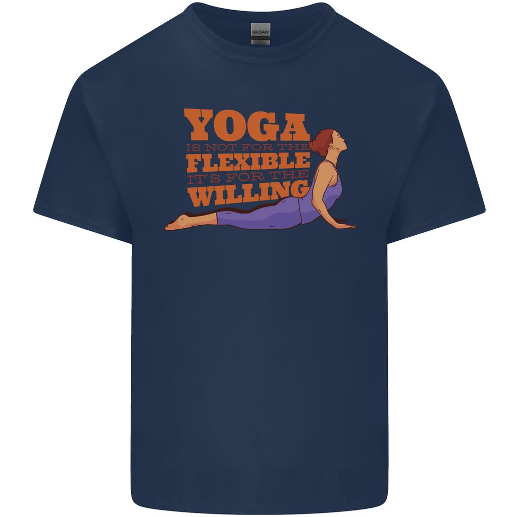 Funny Inspirational Yoga Unisexs Light Cotton TShirt