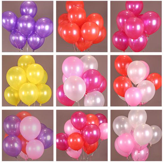 10 шт., латексные шары с красным сердцем, воздушный шар с днем ​​рождения, украшения для дня рождения, детский свадебный шар