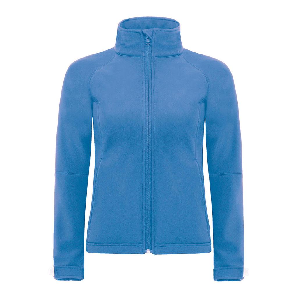 B&C Womens/Ladies Hooded Soft Shell Jacket