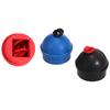 3PCS Cue Chalk Holder Rubber Billiards Chalk Holder Pool Cue Chalk Case with String
