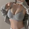Teenager Girls AB Cup Underwear Ladies Wireless Seamless Grather Bra Girls Breatahble Training Bra