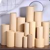 1 шт. Туба для упаковки флакона эфирного масла, коробка, крафт-картонные тубы, круглые крафт-бумажные контейнеры для карандашей, чайница, кофе