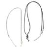 2pcs Couple Necklace Alloy Exquisite Cute Whale Shaped Pendant Magnet Necklace Jewelry Accessory Gift