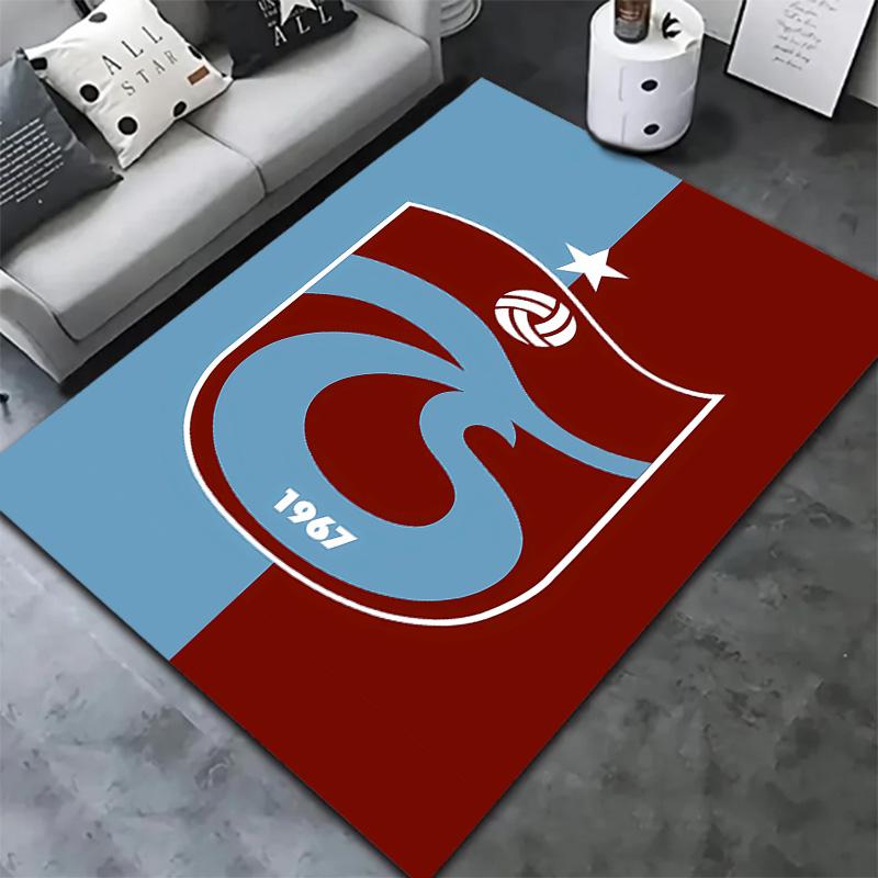 Ковер Trabzonspor для гостиной, спальни, дома, украшение для дивана, игровая зона для детей, нескользящий коврик