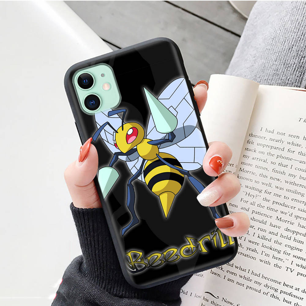 Черный чехол для OPPO Reno 8 6 5 4 Pro Plus Find X3 A17 A3 A31 A38 A40 A53 A54 A55 A74 A76 A78 A77 A80 A94 A95 A96 Lite P-35 Милые Покемоны Пикачус