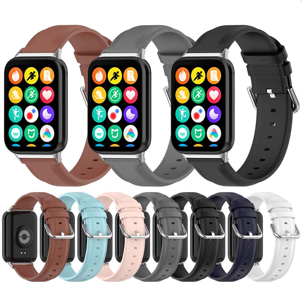Для Xiaomi Mi band 9pro Smart Watch Band кожаный ремешок для Xiaomi Smart Band 8 pro Redmi watch 4 ремешок для часов браслет наручные часы аксессуары