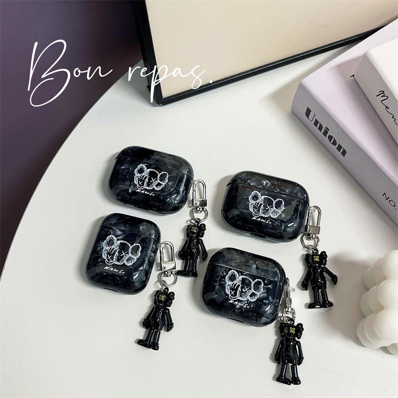 Cartoon Sesame Street for AirPods pro1 protective case 1st generation third generation Apple wireless earphones soft case trendy man