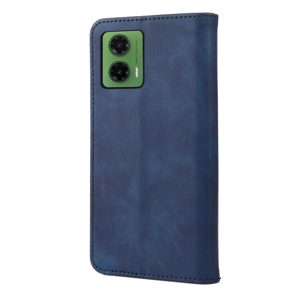 Для Motorola Moto G35 5G Чехол из ПУ кожи Противоударная защита Чехол-кошелек для телефона