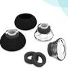 XDcase 6‑Pcs L‑Size TPU Sponge Ear Tips Replacement Kit for Plantronics Voyager Series, with Storage Case & Cleaning Pen