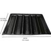 Silicone Perforated Baking Forms Sandwich Mold French Baguette Bread Pan Food Mat 5 Loaf Non-stick Baking Liners