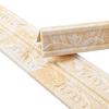 3D Foam Wall Edge Strip Stickers 230CM Self-Adhesive Waterproof Baseboard Corner Waist Line Sticker Home Decoration