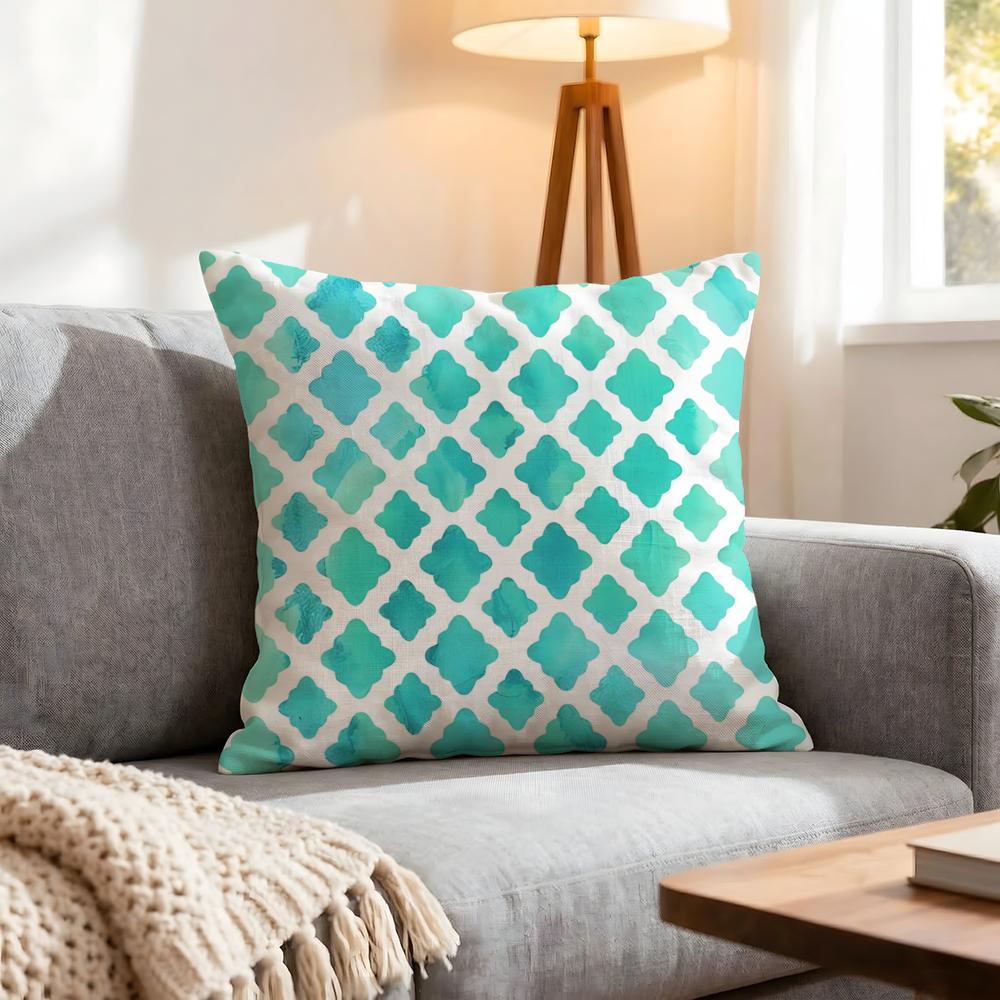 Pattern Diamond Pattern Cushion Cover 1Pcs Decorative Covers Soft Cushion Case For Sofa Couch Decor 40X40 45X45 Pillowcases