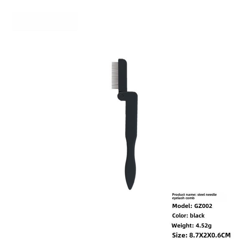Расческа для бровей и ресниц из нержавеющей стали
