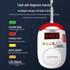 Commercial Gas Alarm with Automatic Shut-off Valve for Liquefied Natural Gas Detection