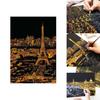 Beautiful Magic Scratch Art Scratch Night View Painting Paper Board Premium Educational Play Toys For Endless Creative Adventures