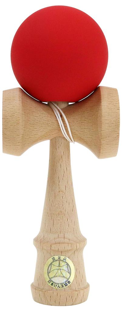 Ikeda Kogyosha Kodama Competitive Type-G Kendama, Red, U-10651