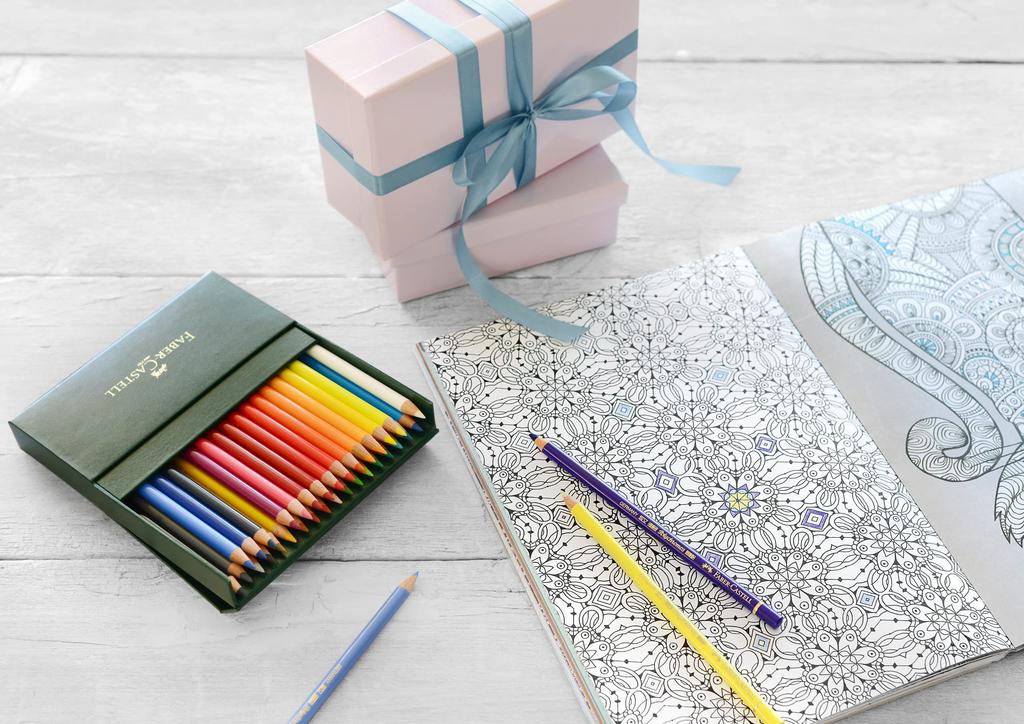 Набор цветных карандашей Polychromos для студии, 36 цветов, японские карандаши Faber-Castell (110038) [Официальный продукт]