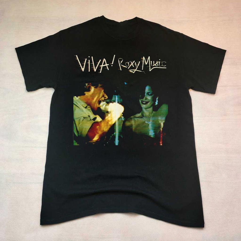 Roxy Music Viva Roxy Music Футболка унисекс с коротким рукавом Все размеры UB242