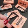 KissBeauty Fresh Peach Eyebrow Бесцветная прозрачная стойкая естественная форма бровей
