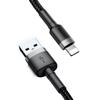 Baseus 2m USB-A to Lightning Cable QC3.0 Black