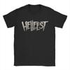 HellFests Best Calm Enjoy T-Shirts Men Heavy Metal Music Festival Casual Cotton Tee Crew Neck Short Sleeve T Shirt Clothing
