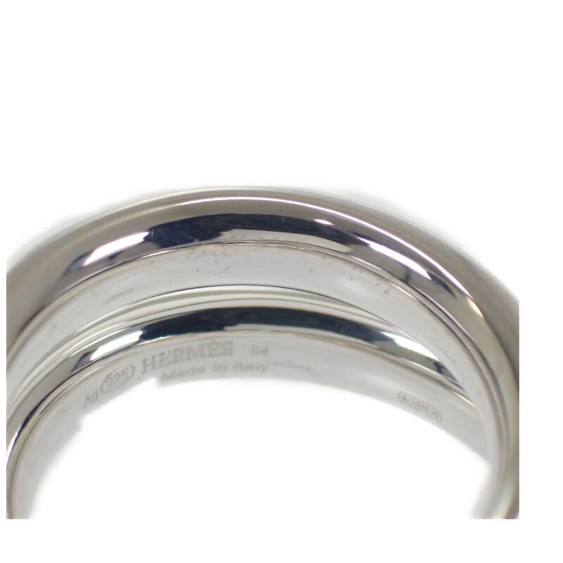 HERMES H104261B #13(Размер Японии) 54 кольцо Серебро925 мужские