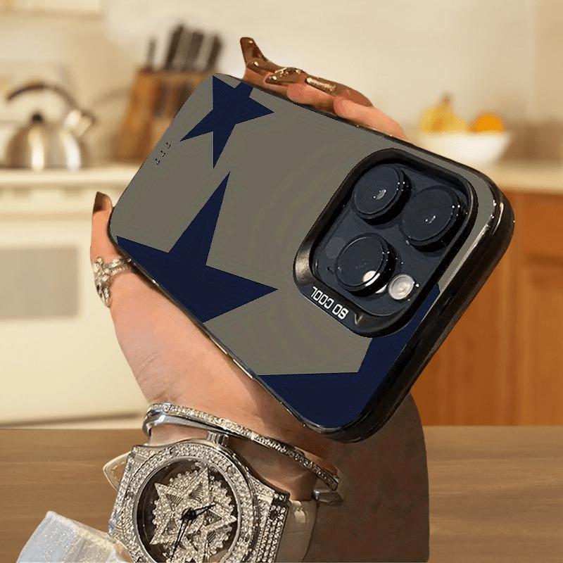 Материал Чехол для телефона для iPhone 16 17 Чехлы iPhone 16e 15 14 13 12 11 Pro Max XS X XR 7 8 Plus Черный Леопардовый принт Звездная крышка