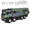 1:18 Scale NOMADISM RV Model Toy Car Music Light Alloy Body Rubber Tires Off-road Motor Home Models Kids Collectible Item