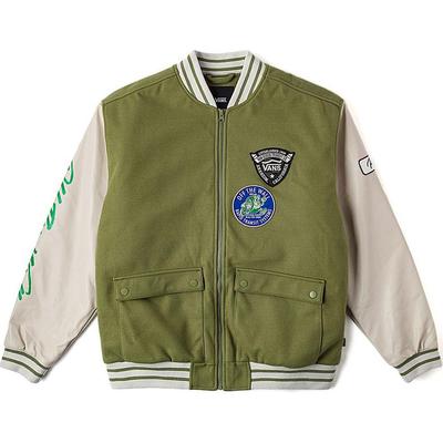 Vans Модная мягкая повседневная куртка унисекс куртки серо-зеленые VN000KCVZBF