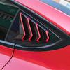 2Pcs ABS Car Rear Window Shutters Blinds Window Shade Trim Sticker for Tesla Model 3 Model3 2016 - 2025 Styling Accessories