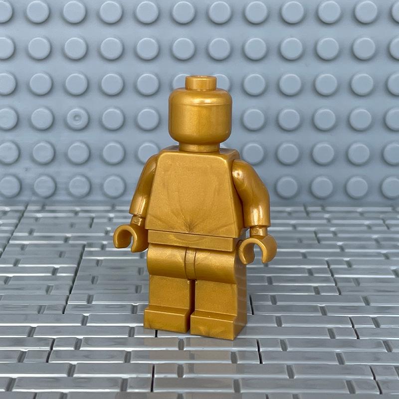 Прозрачные минифигурки-конструкторы DIY - Однотонные и разноцветные, для раскрашивания