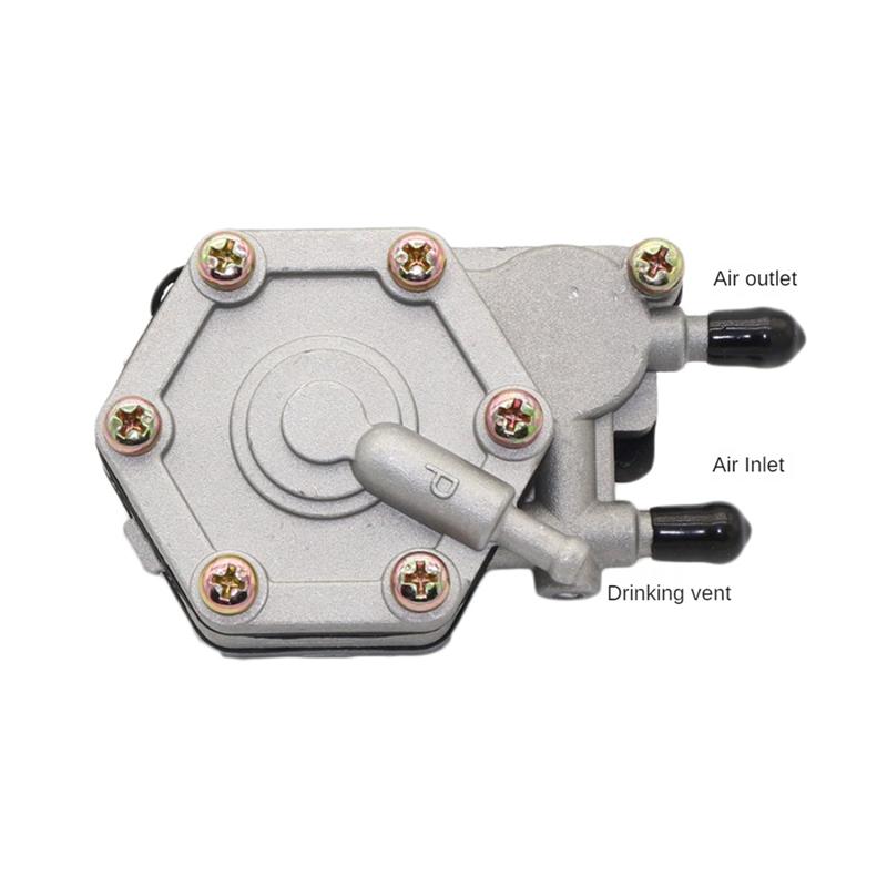 Precise 1 Piece Motorcycle Fuel Pump Motorcycle Accessories Silver For Polaris Sportsman ATV 350 400 500 600 700Cc MV7