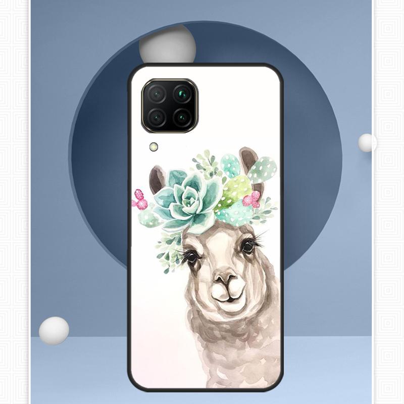 Lama Llama Alpaca For Huawei Nova 12s 12i 11i 8i Y91 Y60 Y70 Y72 Y90 Y61 9 10 SE P20 P40 Lite P30 P60 Pro Case