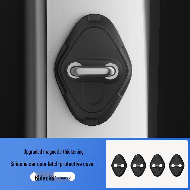 BYD Car Door Lock Silicone Protective Cover & Silent Buffer Pad