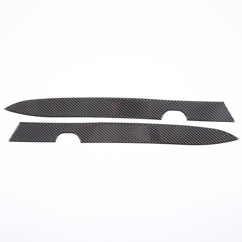 Для Mitsubishi Eclipse 2006-2011 мягкое углеродное волокно автомобиля внутренняя дверь подлокотник панель накладка накладка наклейка автомобиля