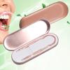 Stainless Steel Tongue Scraper Cleaner Fresh Breath Keeper Oral Hygiene with Box