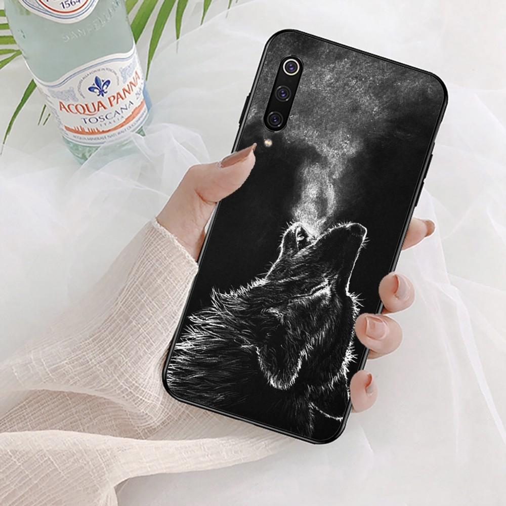 Чехол для телефона Животное Волк Воет для Xiaomi Mi 5X 8 9 10 11 12 Lite Pro 10T PocoX3pro PocoM3 Note 10 Pro Lite