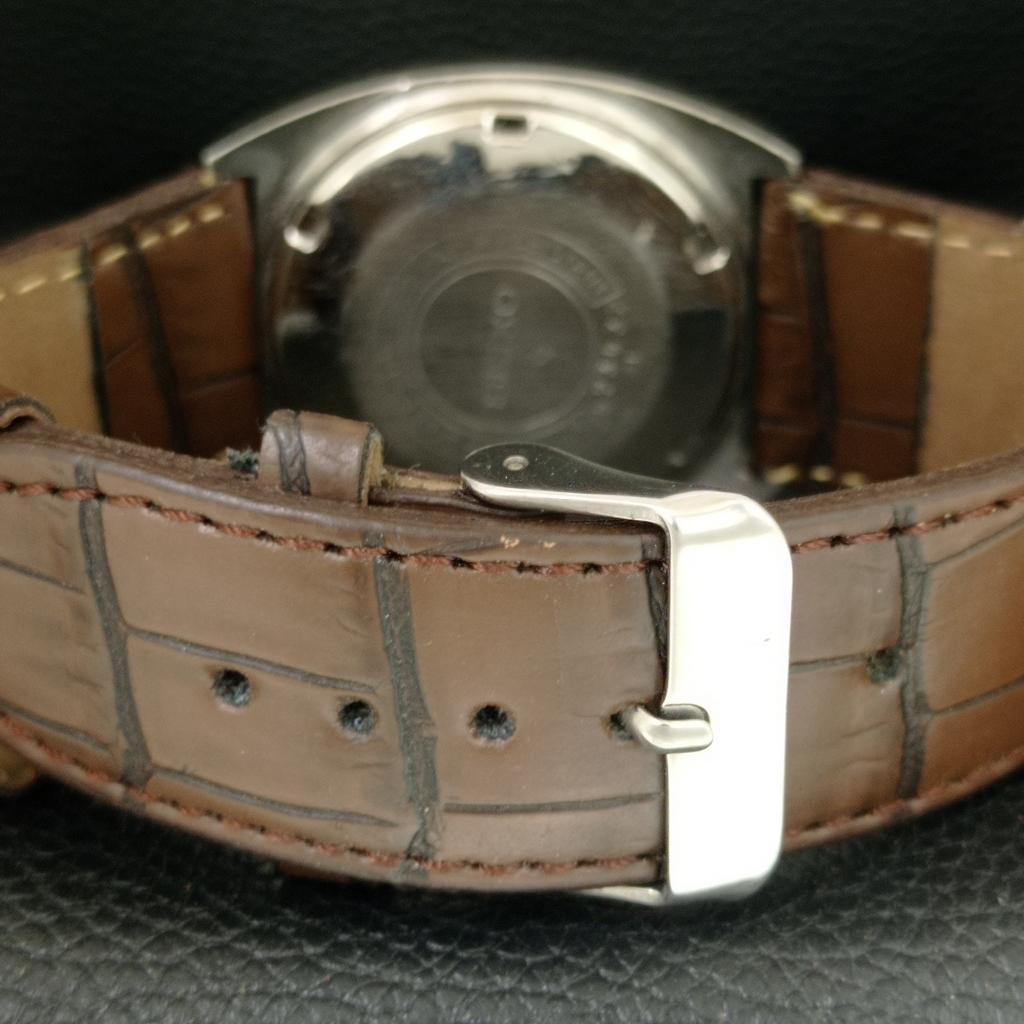 РЕДКИЕ ВИНТАЖНЫЕ АВТОМАТИЧЕСКИЕ ЧАСЫ SEIKO 5 6119C ЯПОНИЯ МУЖСКИЕ С ПЕРСИКОВЫМ ЦВЕТОМ ЦИФЕРБЛАТА a709564-1