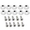Motorcycle License Plate Bolts Custom M6 License Plate Mount Stainless Steel Corrosion Resistant Vehicle