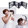 4 Way Mirror 360 Degree Handheld Desktop Portable Foldable Makeup Mirror For Self Hair Cutting Makeup Mirror Beauty Tool