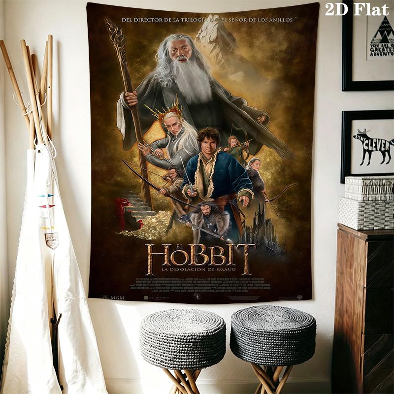 The Hobbit Journey Tapestry Background Cloth Wallmounted Wall Decoration Soft Homestay Soft Decoration Tapestry