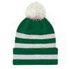 Fan Originals Celtic Stripe Bobble Football Beanie